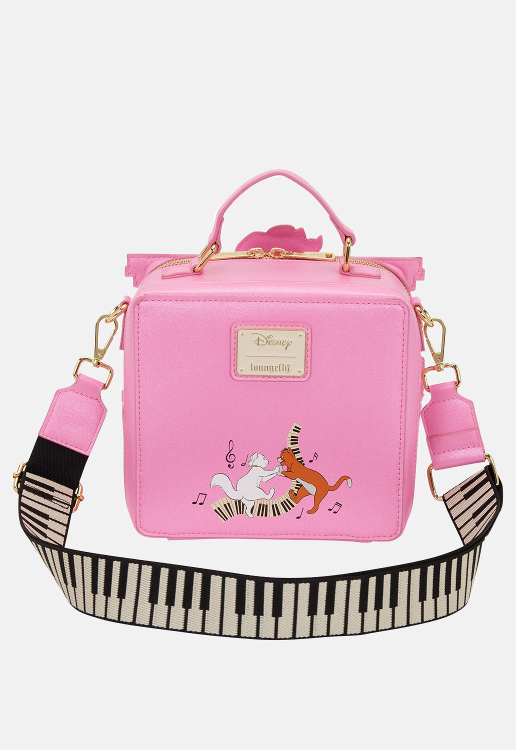 Aristocats Figural Piano Crossbody Bag