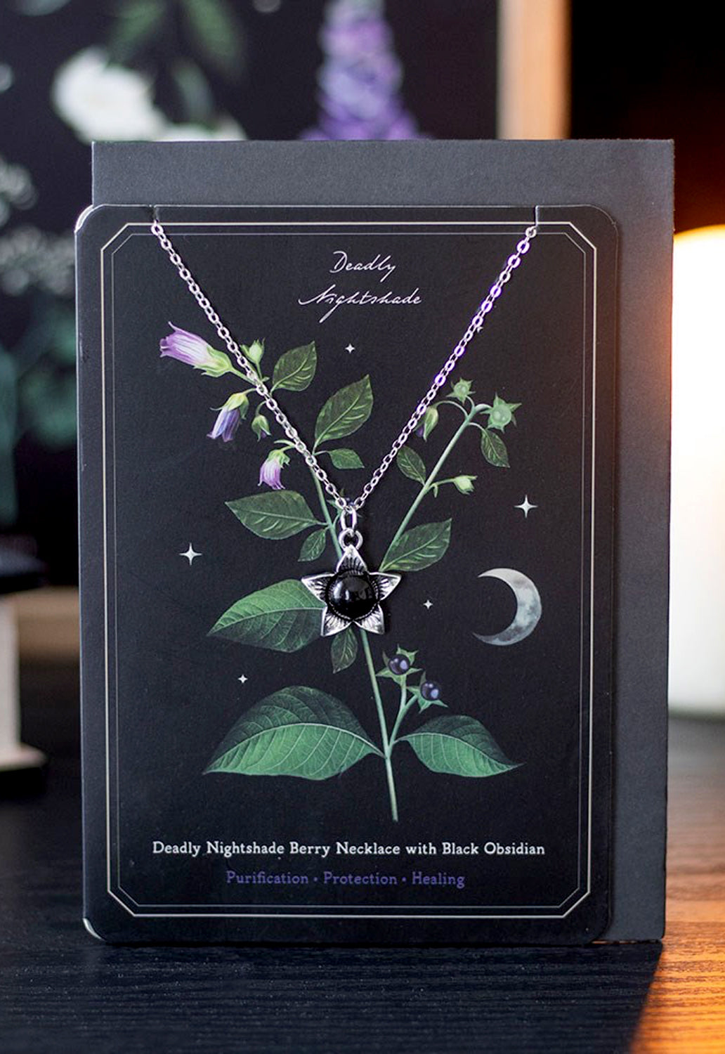 Poisonous Plants Necklace Greeting Card