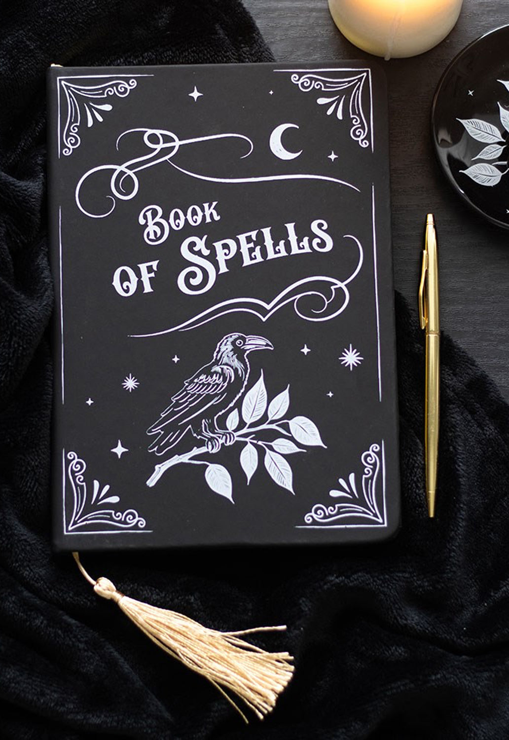 Mystic Raven Book of Souls A5 Notebook