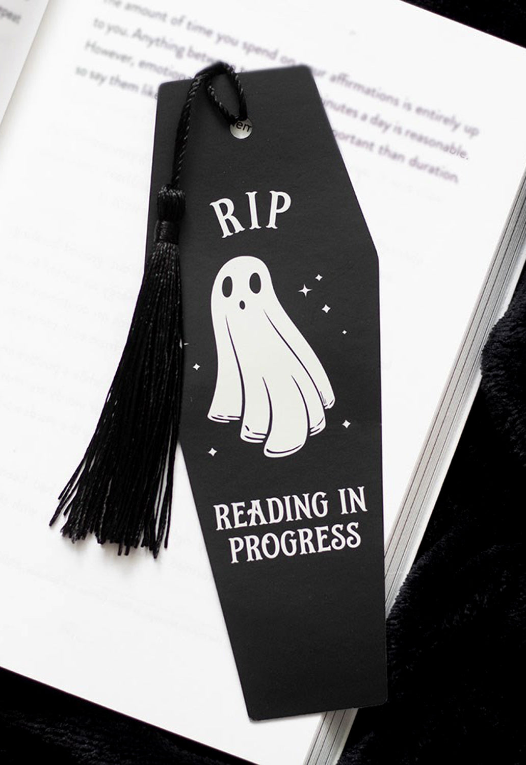 Reading In Progress Bookmark