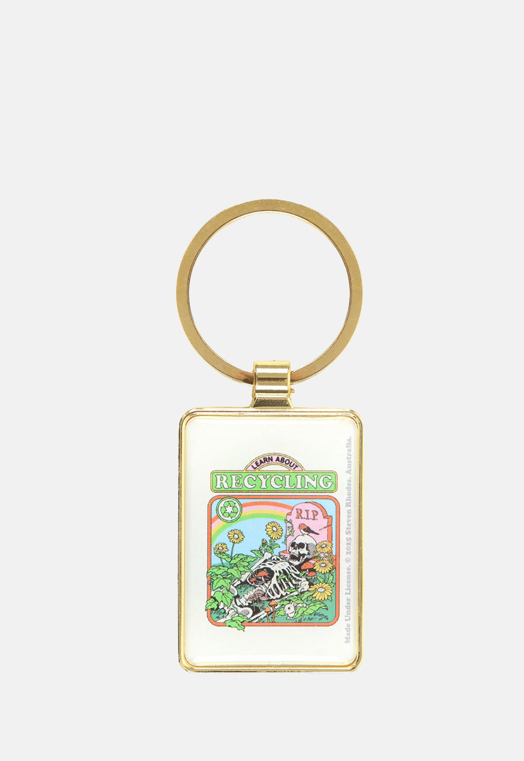 Recycling Keyring