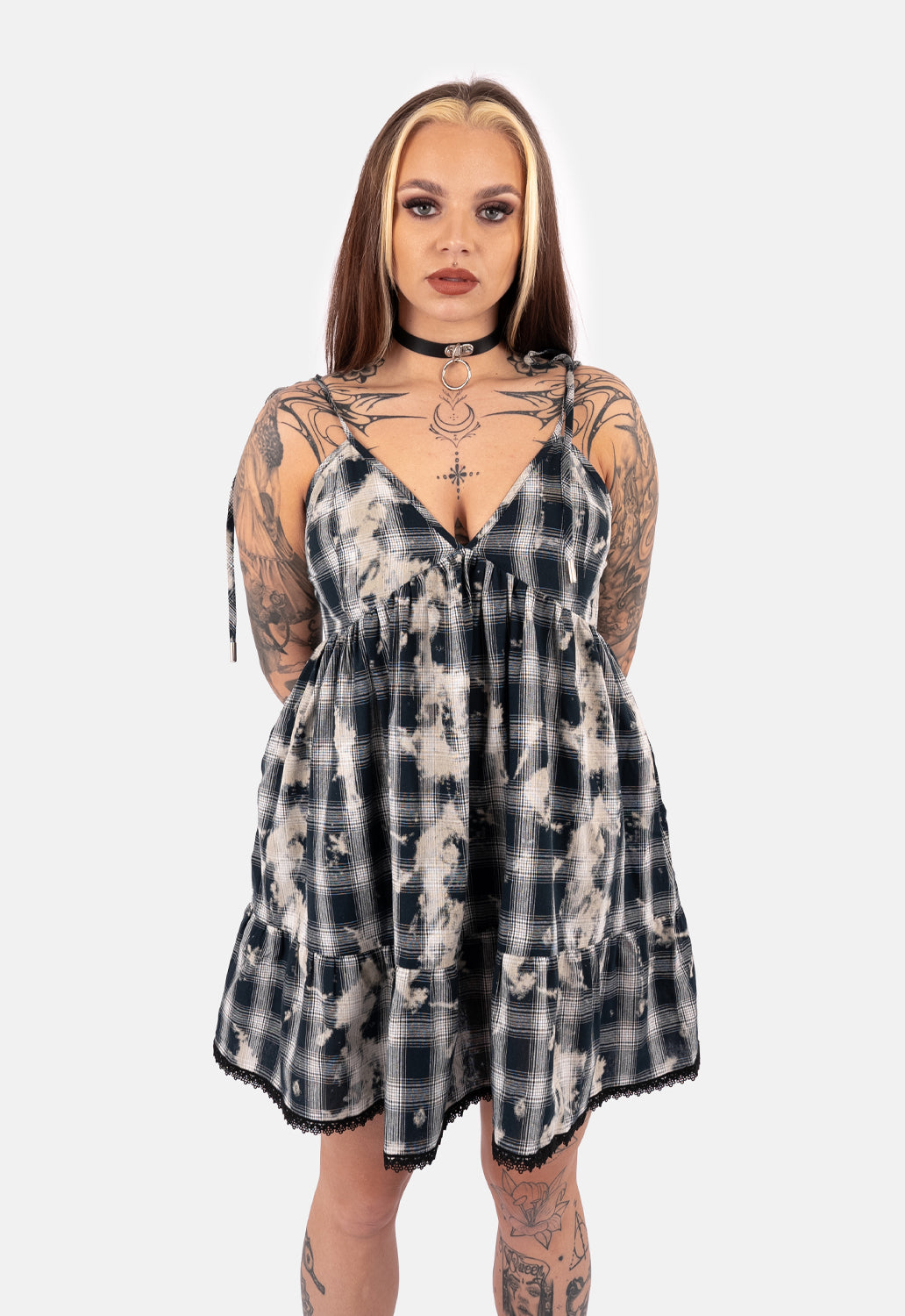 Roe Tie Strap Mini Dress