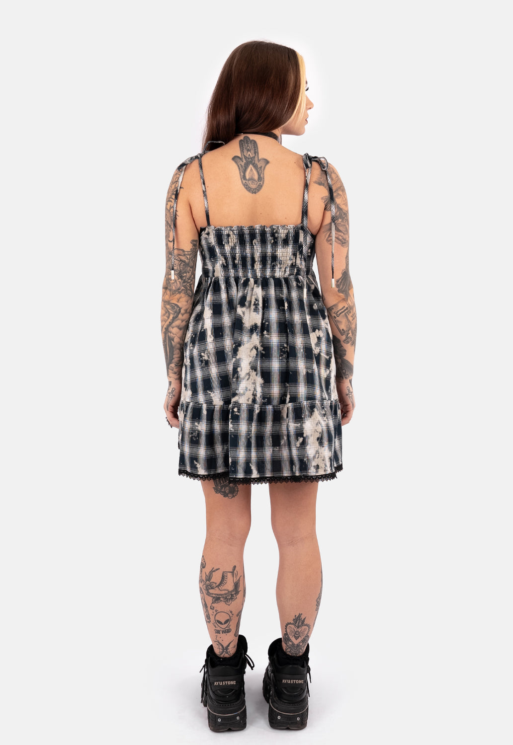 Roe Tie Strap Mini Dress