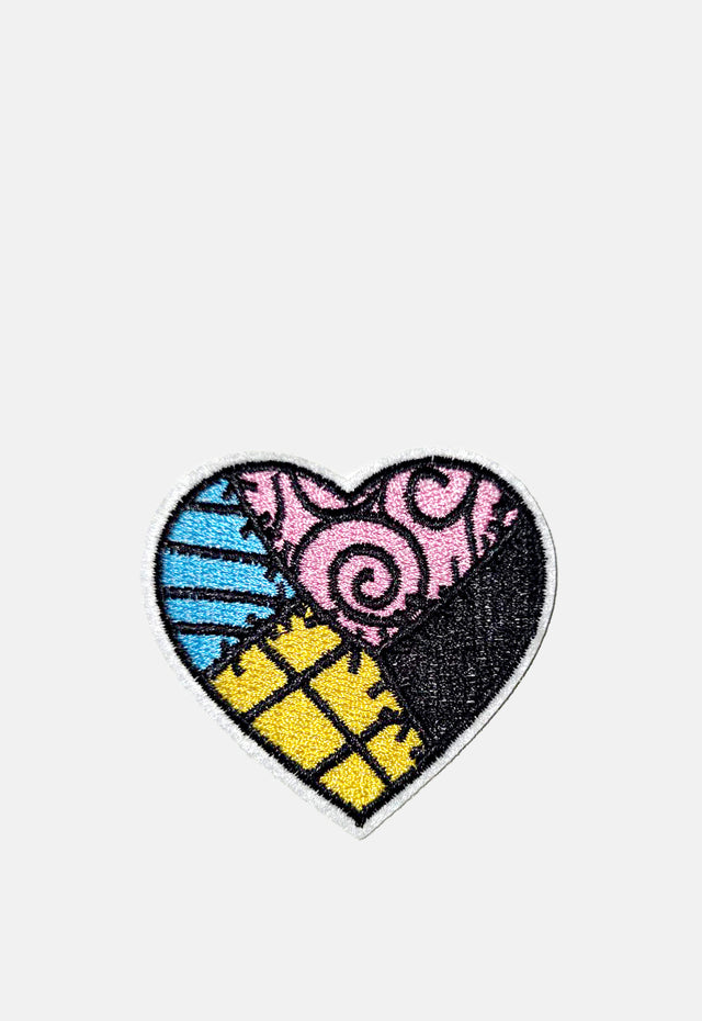 Sally Patchwork Heart Patch
