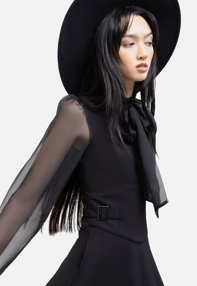 Somber Shadow Dress