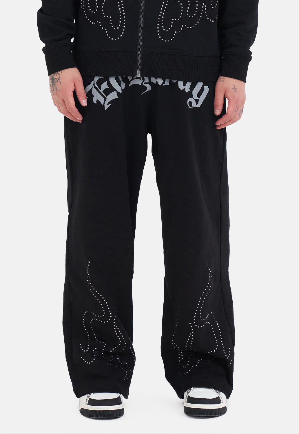 Stud Detail Relaxed Jogger