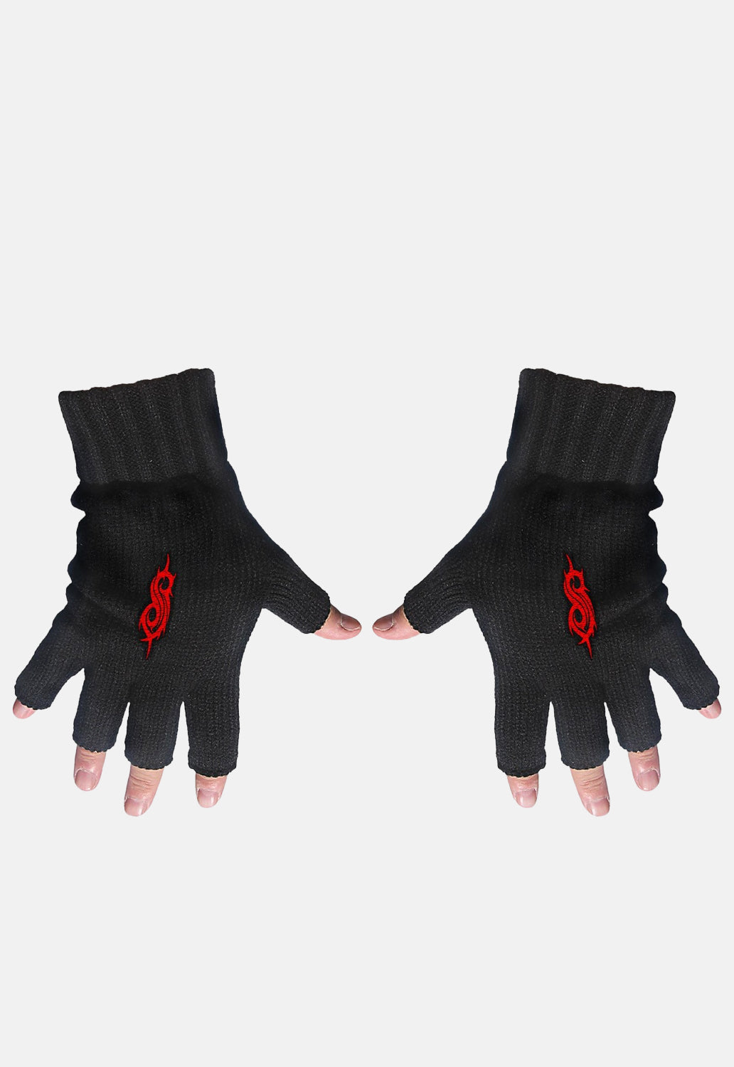 Tribal S Fingerless Gloves