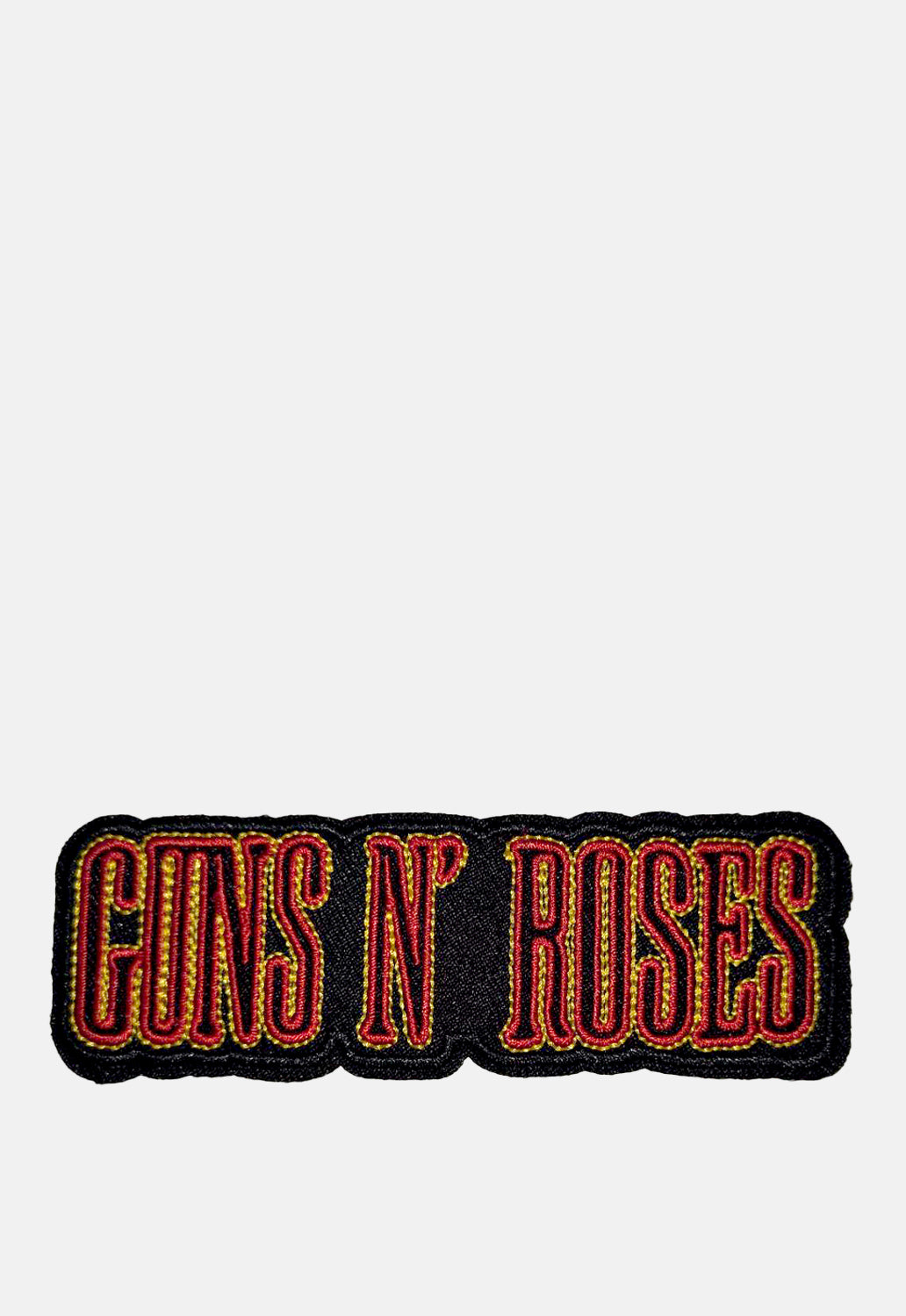 Western Text Logo Patch