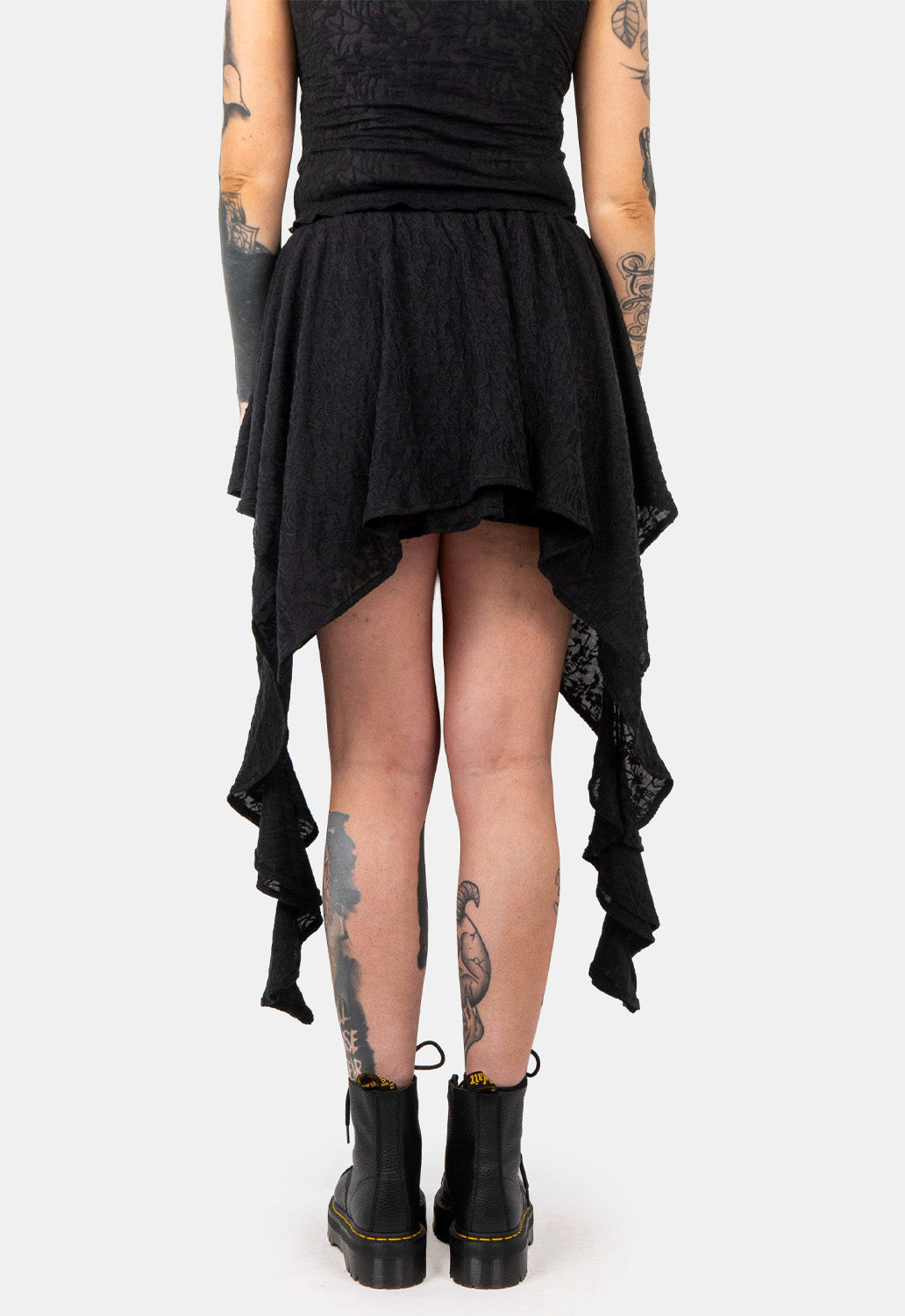 Willa Hanky Hem Mini Skirt