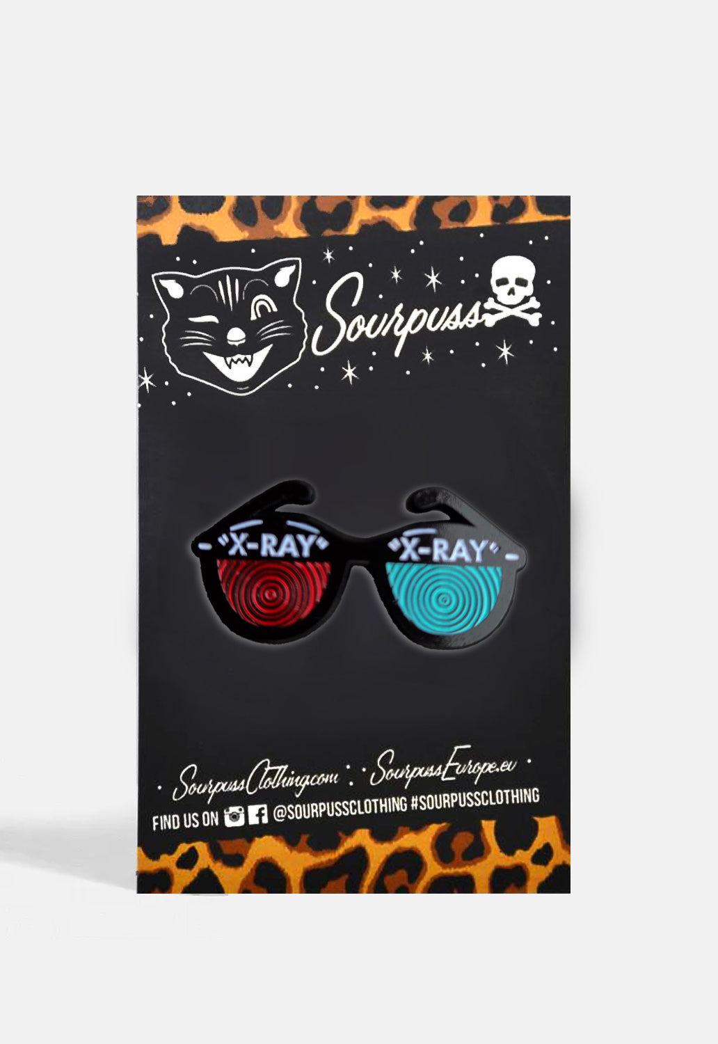 X-Ray Specs Pin Badge