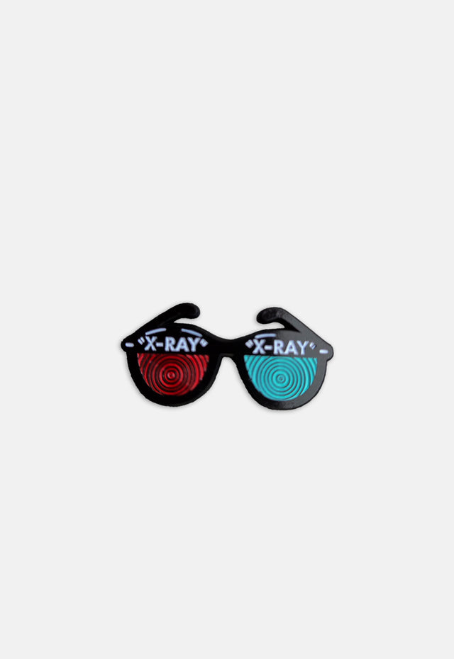 X-Ray Specs Pin Badge