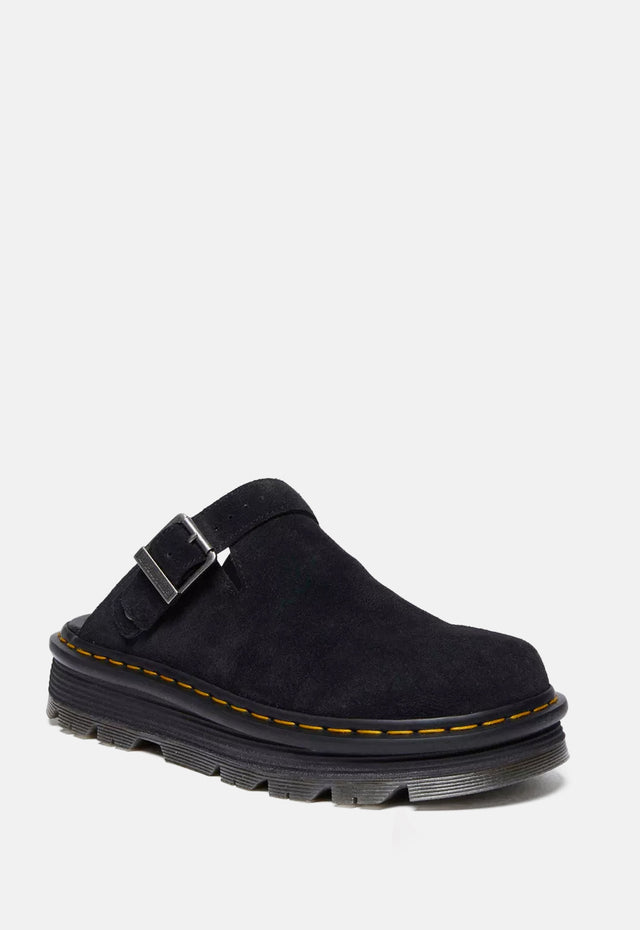 Zebzag Suede Platform Mules
