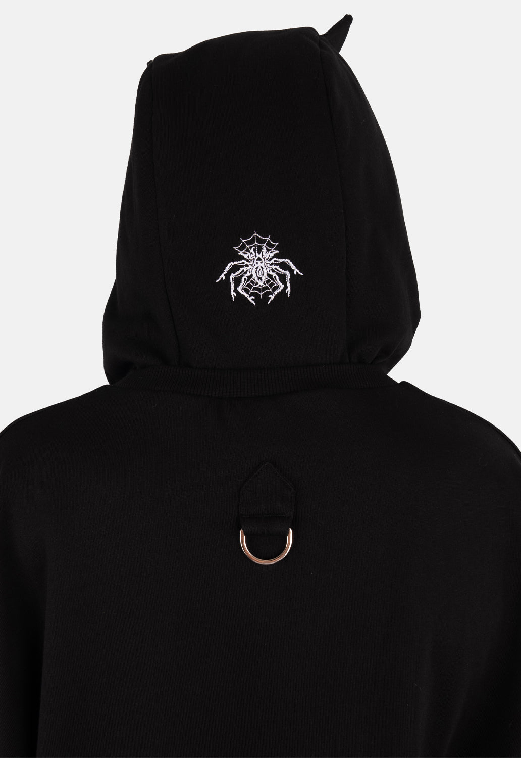Zoey Demon Ear Crop Hoodie
