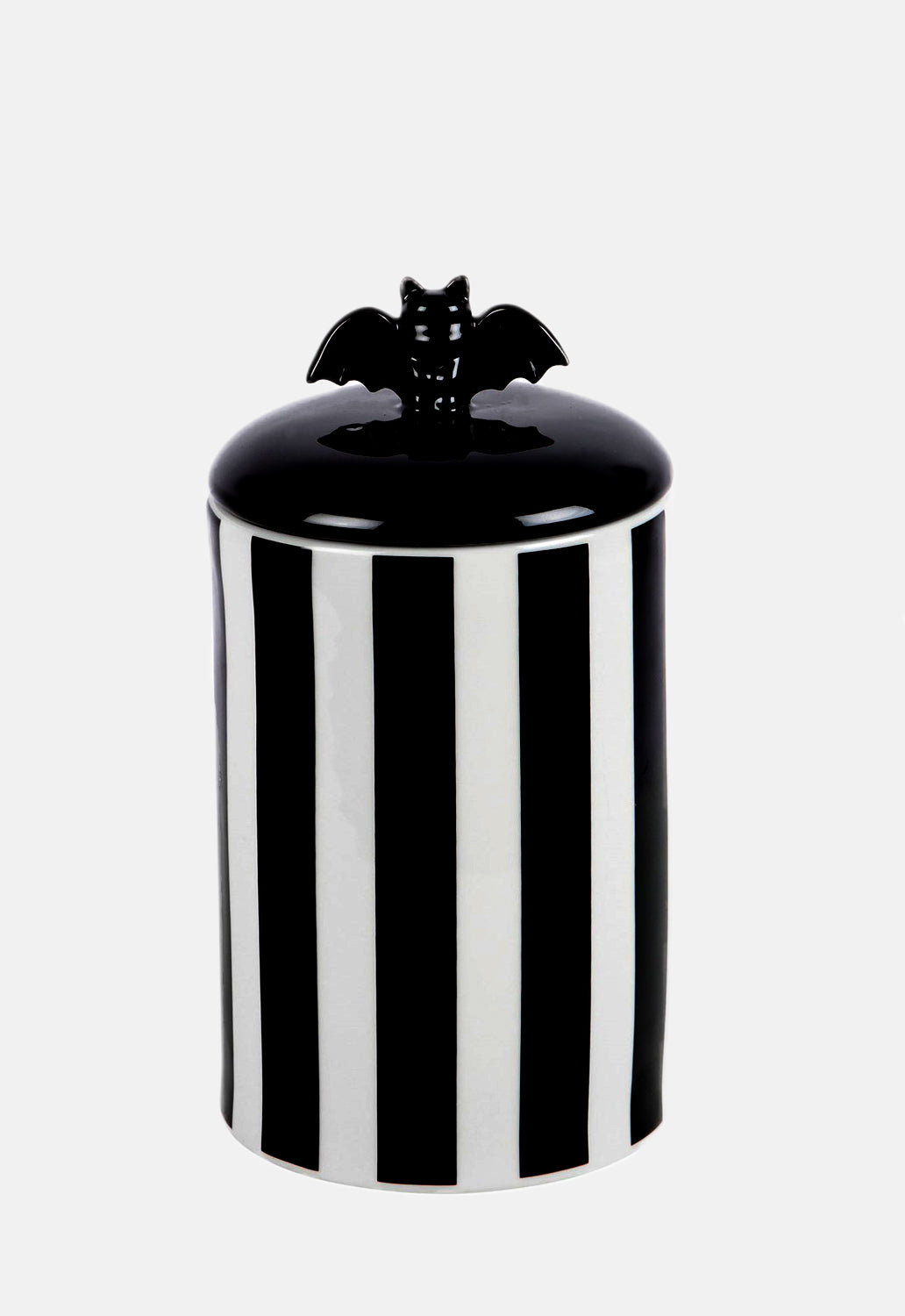 Striped Bat Storage Jar