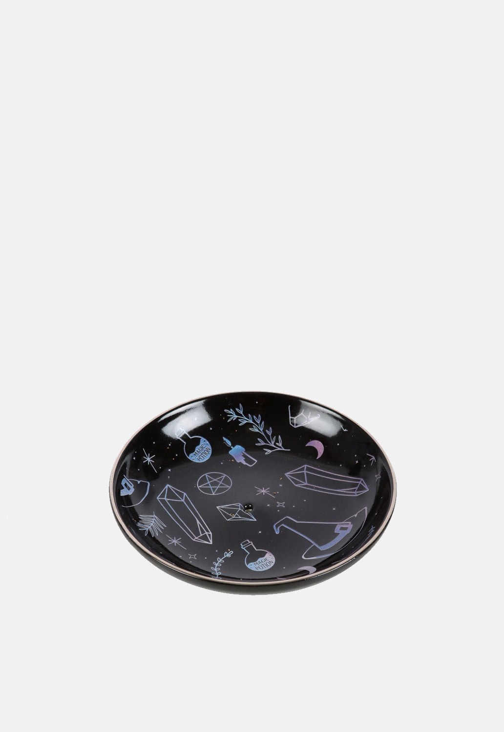 Crystal Witch Incense Holder Plate