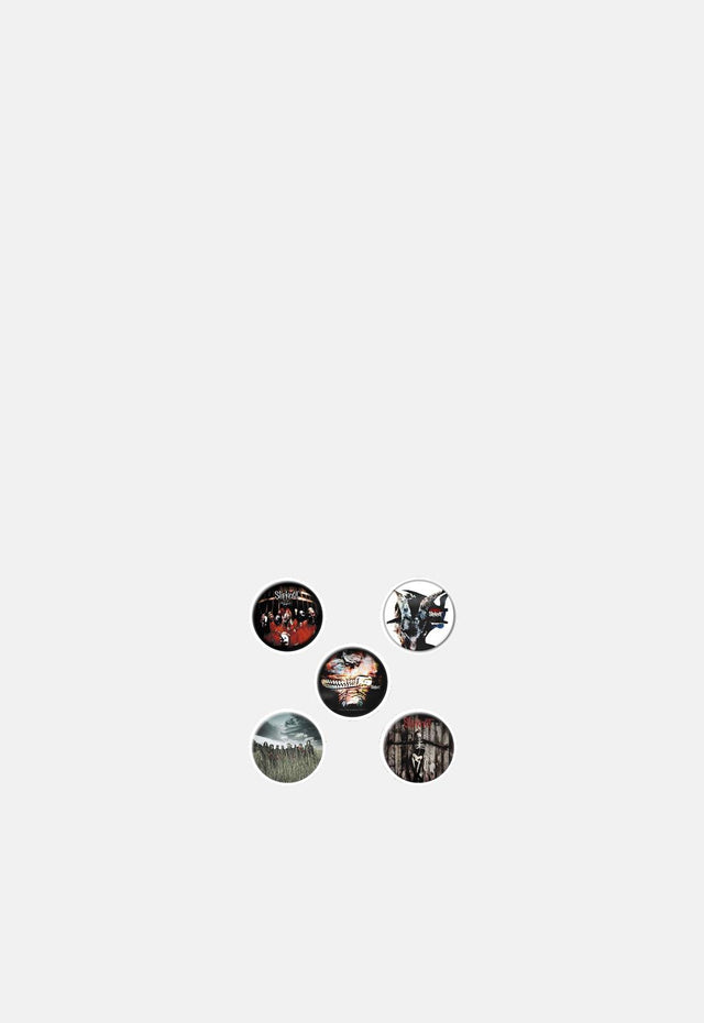 Albums Button Badge Pack
