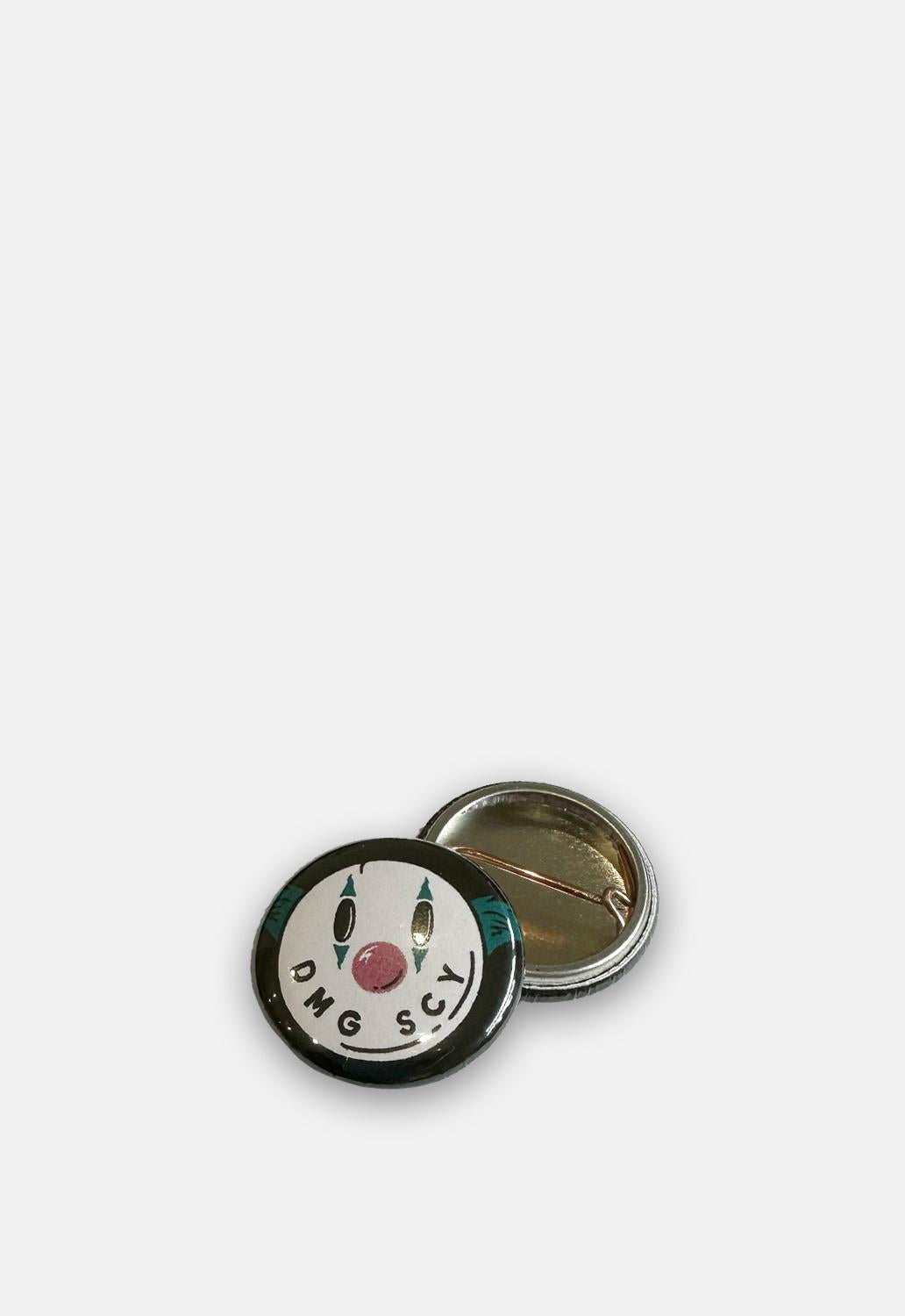 Happy Face Button Badge