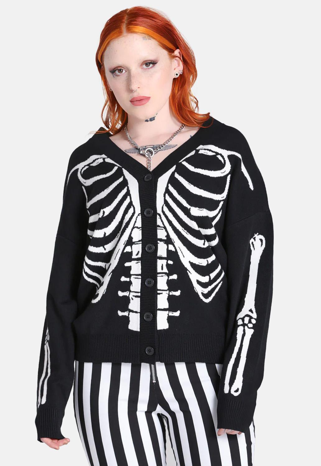 Skeleton Cardigan