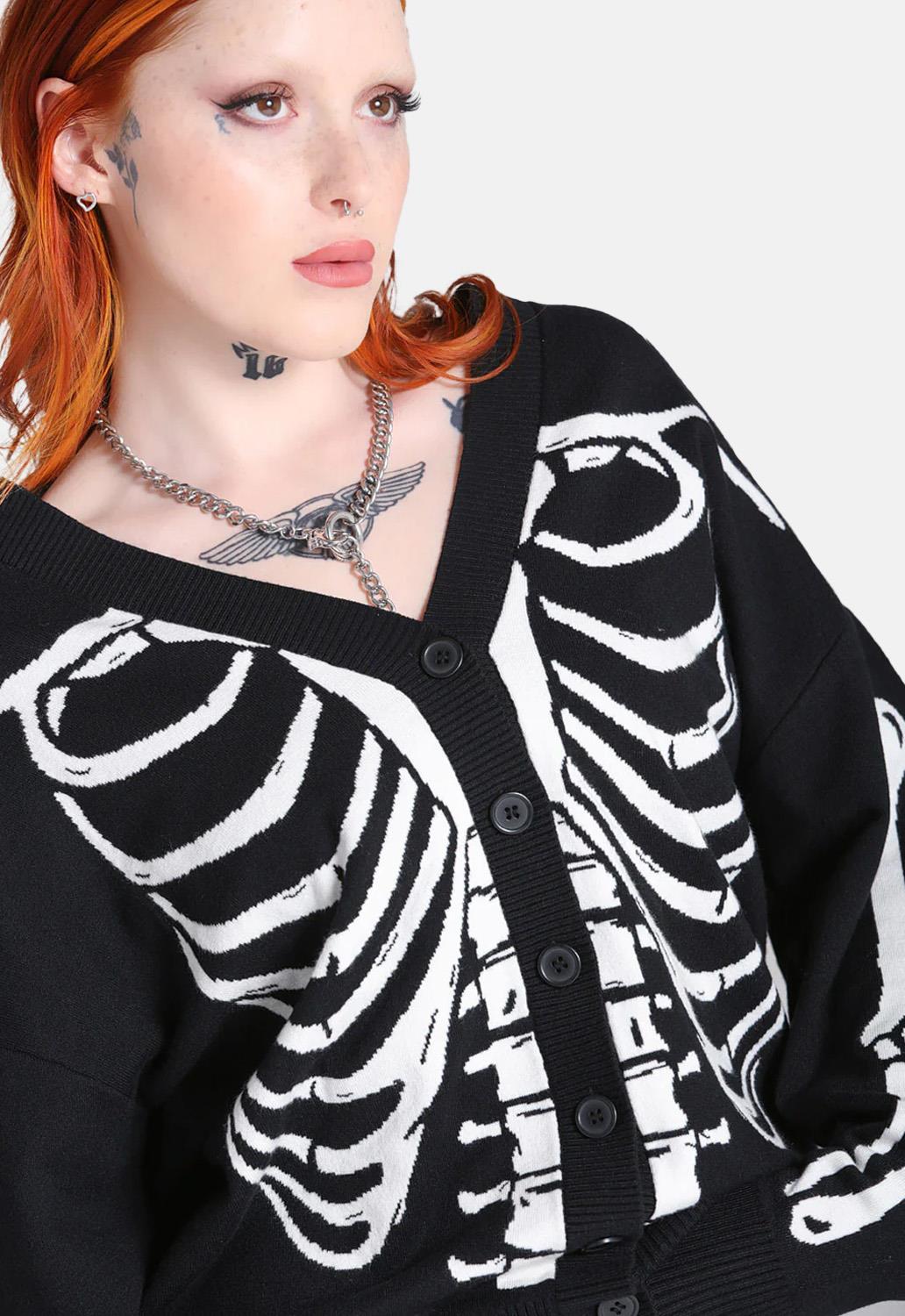 Skeleton Cardigan