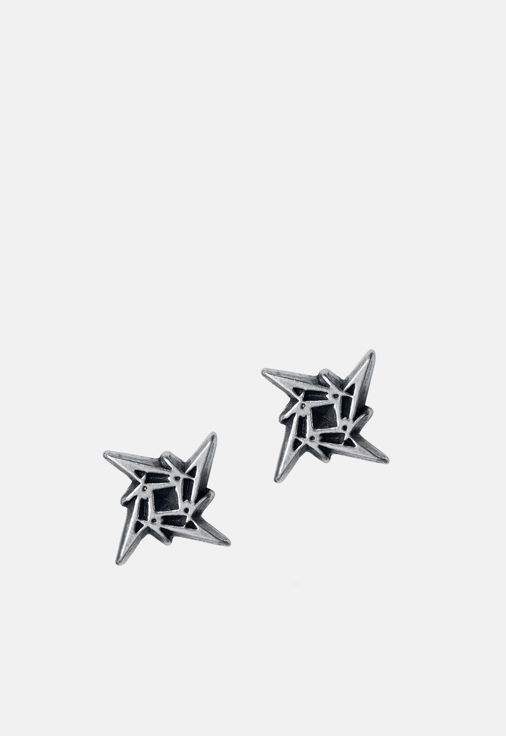 Metallica Ninja Star Ear Studs