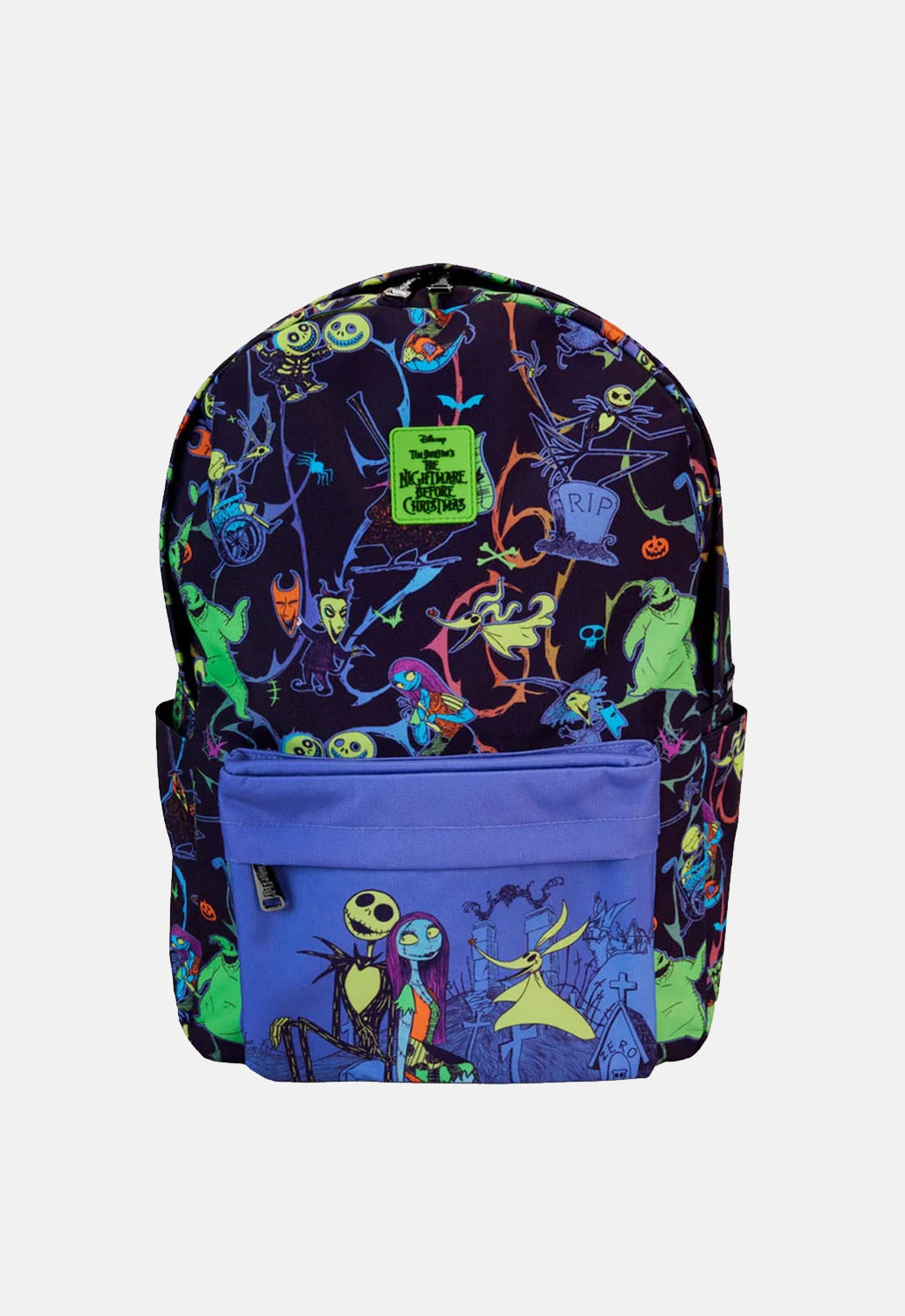 The Nightmare Before Christmas Neon Glow-in-the-dark Backpack