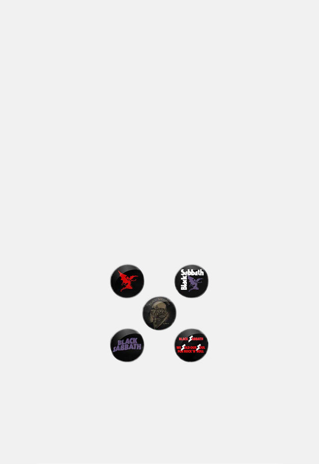 Red Devil Button Badge Pack