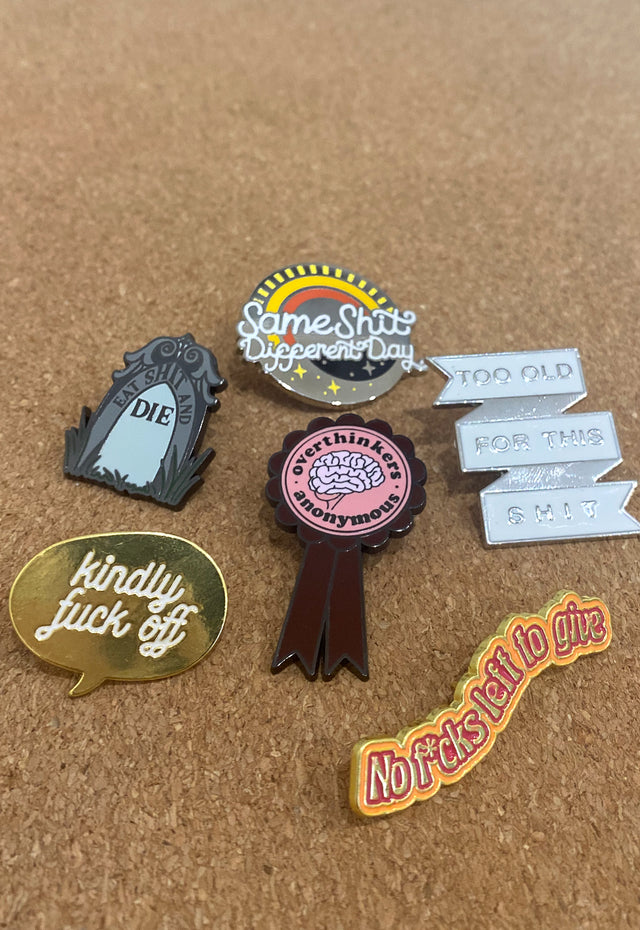 Eat It Pin Badge
