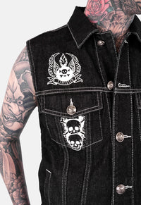 Alfie Denim Battle Jacket