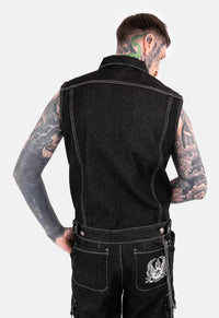 Alfie Denim Battle Jacket