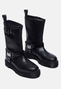 Anistone Hi Black Wanama Boots