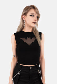 Aria Bat Muscle Tank Top