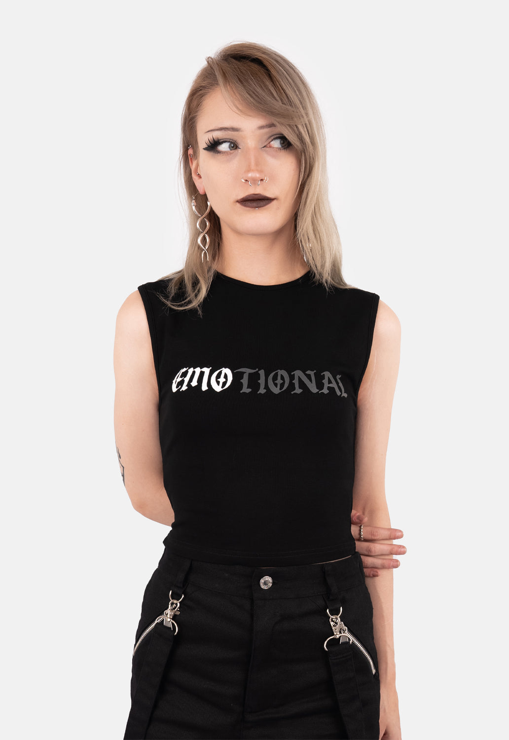 Aria Emo Muscle Tank Top