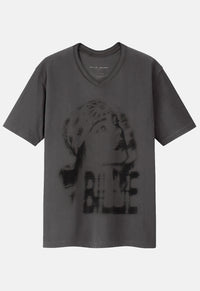 Tonal Bandana V-Neck T-Shirt