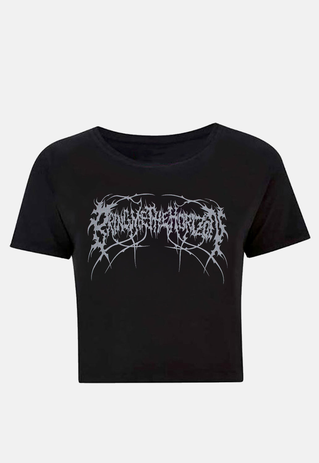 Metal Logo Genxsis Crop Top