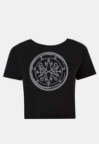 Metal Logo Genxsis Crop Top