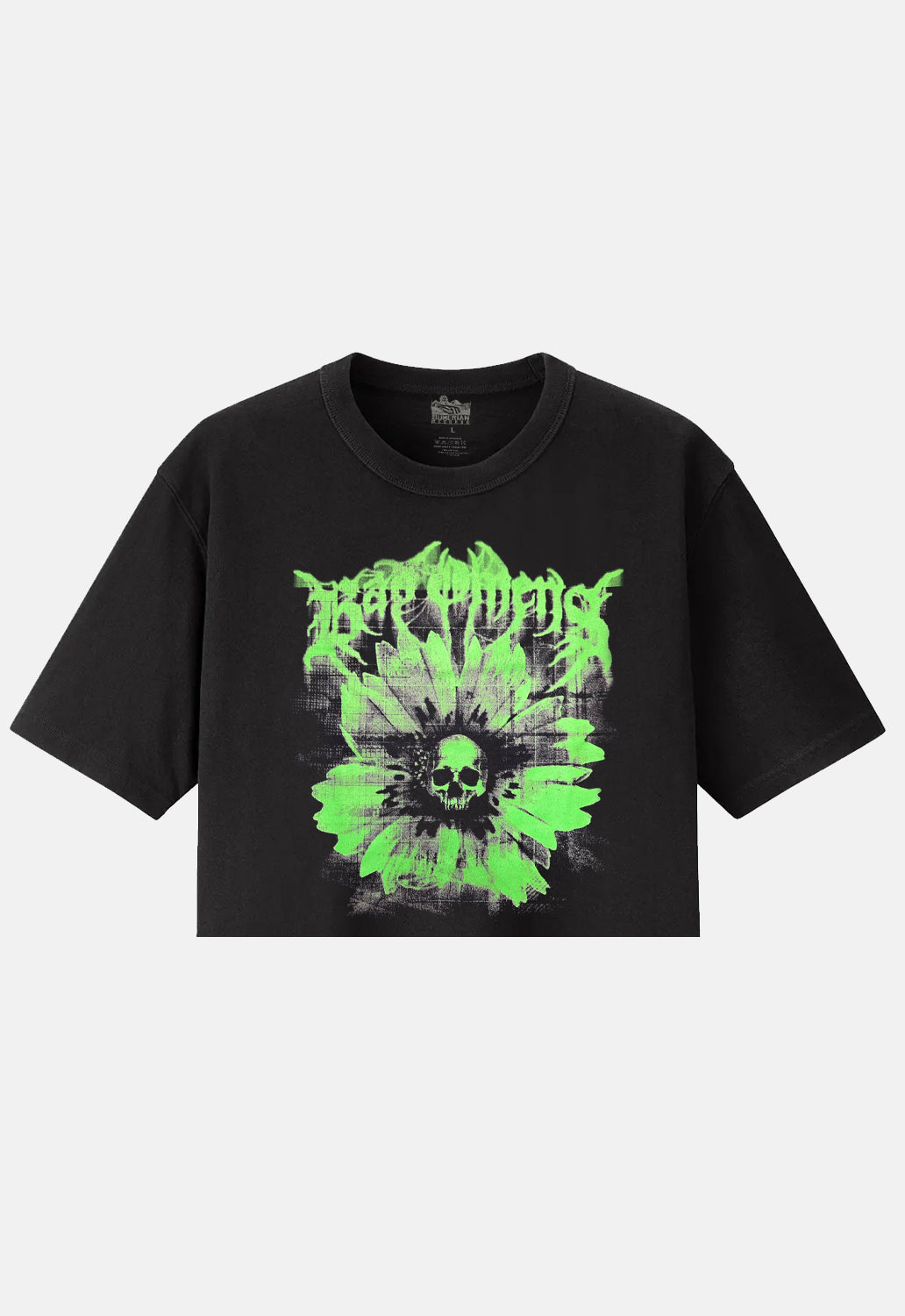 Flower Skull Crop Top