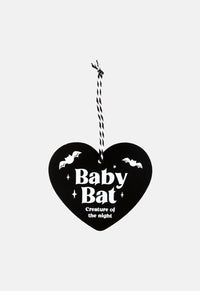 Baby Bat Hanging Sign