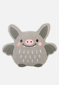 Cute Bat Boucle Cushion