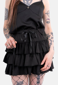 Becca Tiered Mini Skirt
