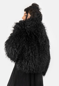 Blair Faux Fur Hooded Coat