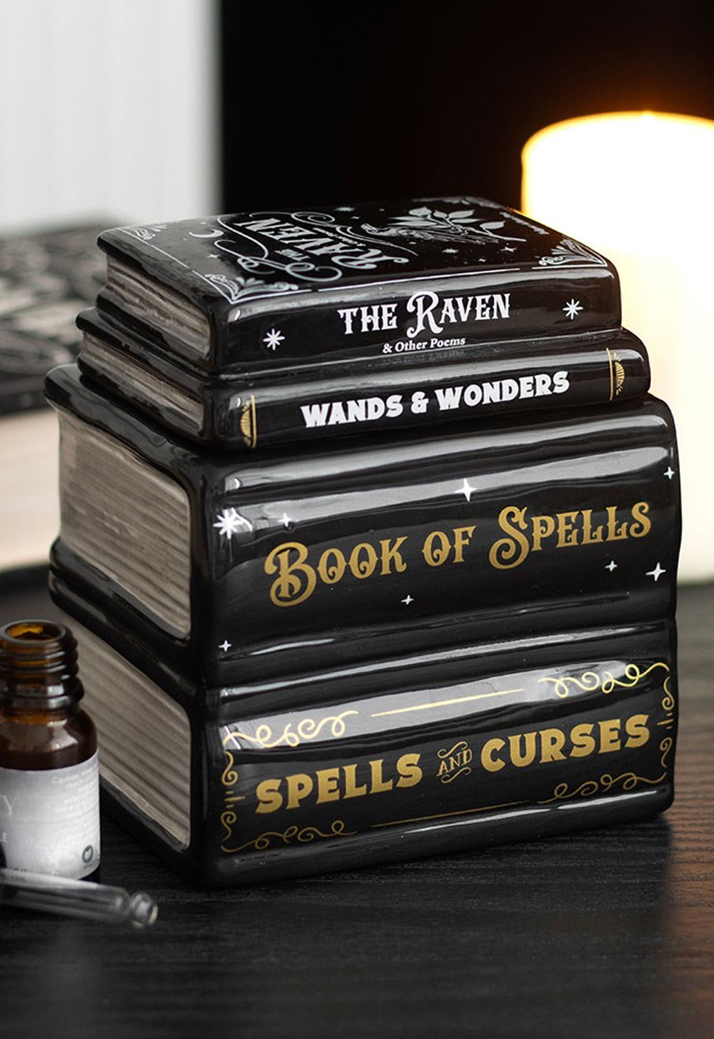 Book Of Spells Oil Burner