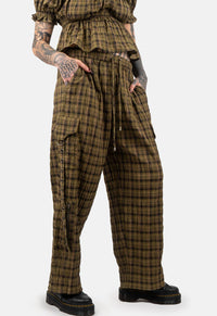 Bram Barrel Leg Cargo Trousers