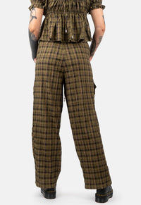 Bram Barrel Leg Cargo Trousers