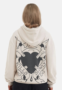Broken Hearts and Fairy Tales Zip Hoodie