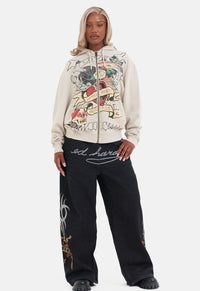 Broken Hearts and Fairy Tales Zip Hoodie