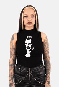 Buffy High Neck Tank Top