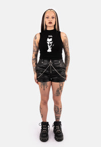 Buffy High Neck Tank Top