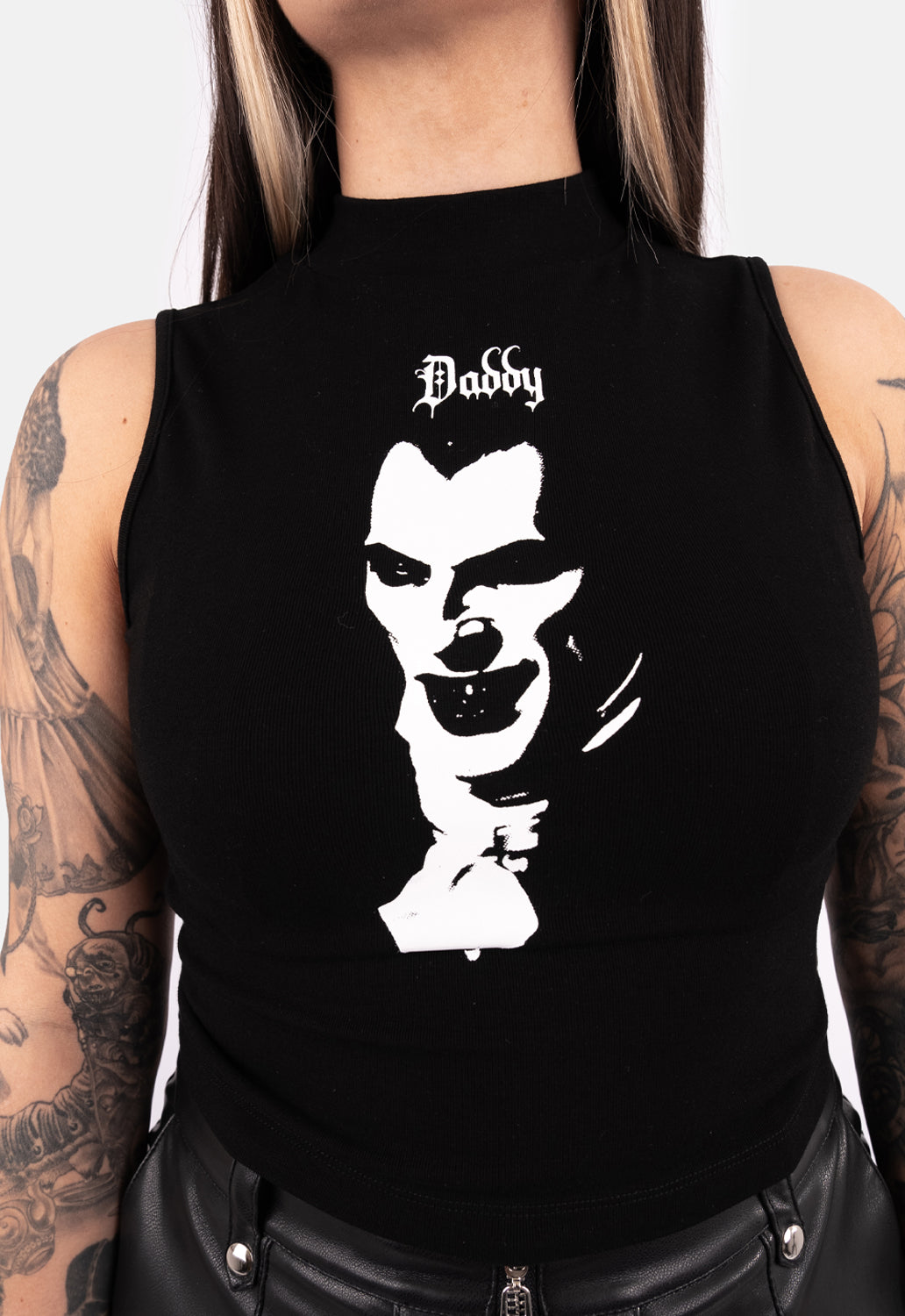 Buffy High Neck Tank Top
