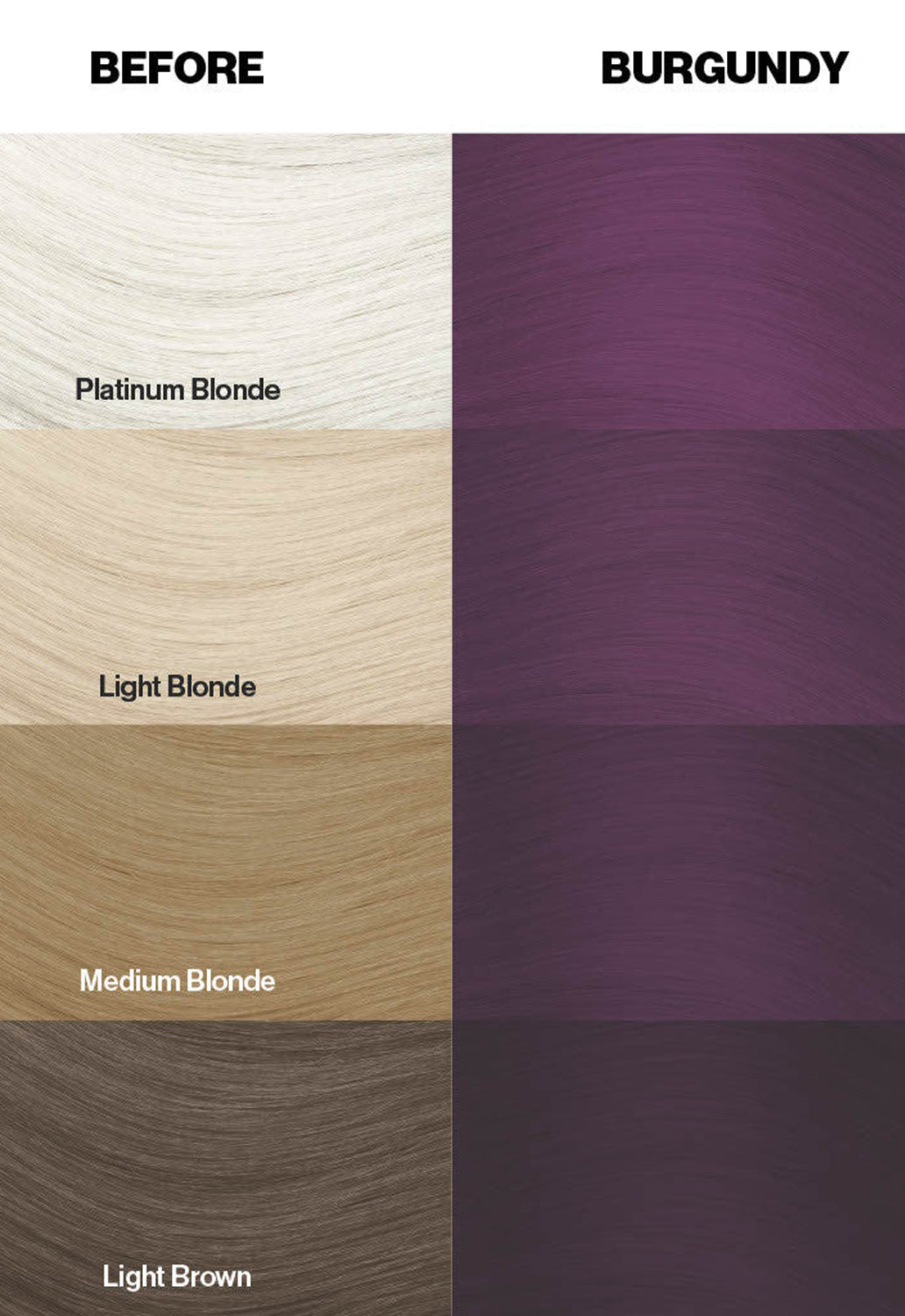Burgundy Hair Dye