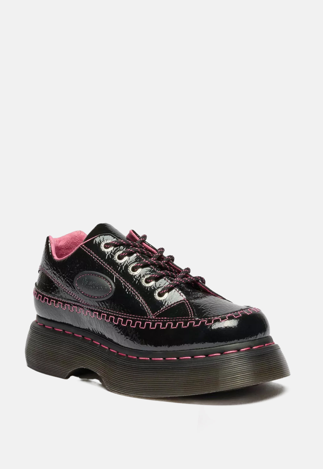 Buzz Distressed Patent Shoes